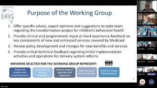 Children’s Behavioral Health Transformation