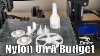 How To Print With Nylon On The Creality Ender 3 3D Printer
