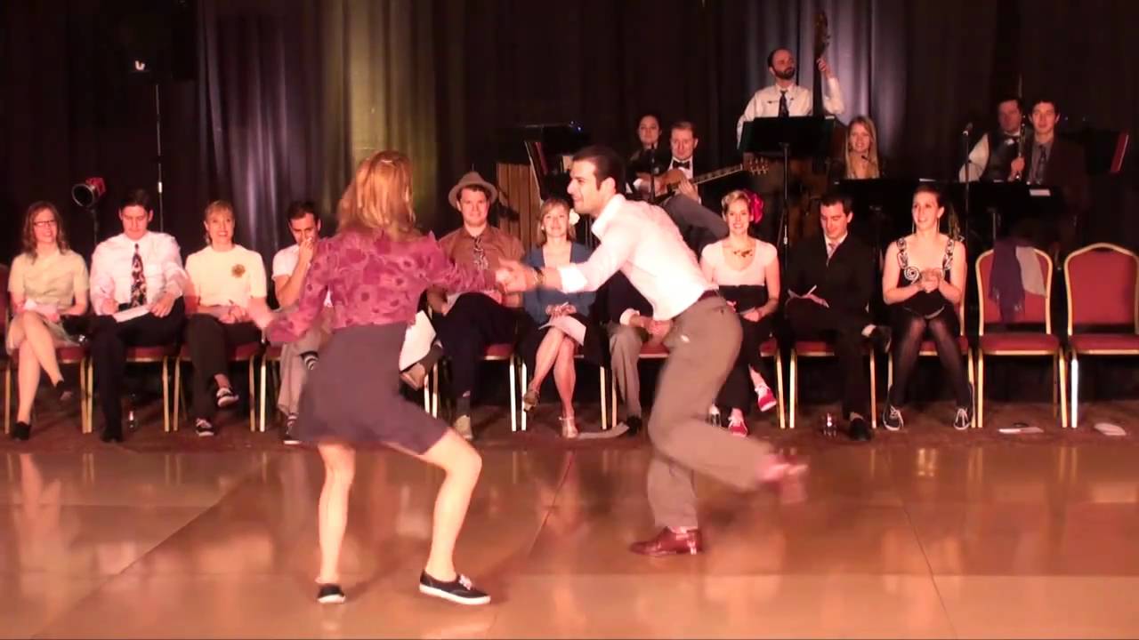 Lindy Focus IX - Invitational Lindy Jack and Jill - Juan Villafane & Carla Heiney