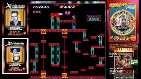 Allen Off  Donkey Kong Kill Screen 858,200