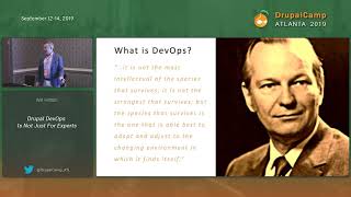 DrupalCamp2019 - Drupal DevOps Is Not Just For Experts - Will Hinton