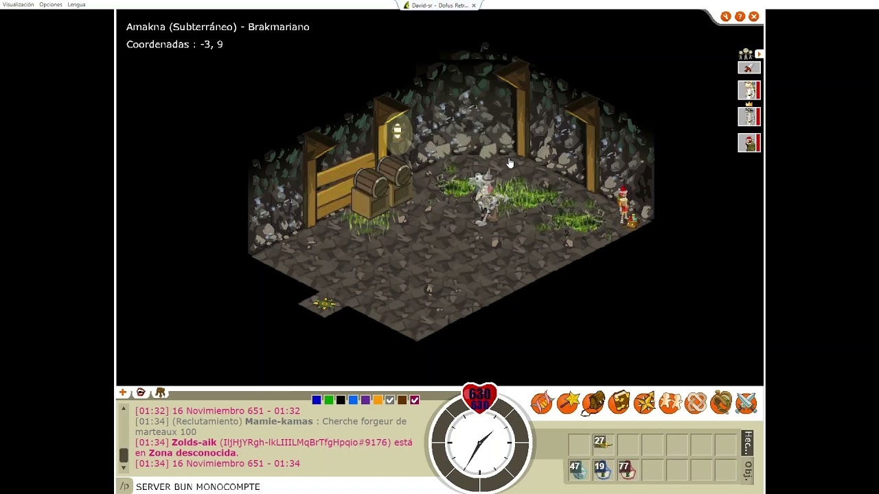 Dofus Retro Monocompte - Sv BUN - Manganese BOT-HACKERS