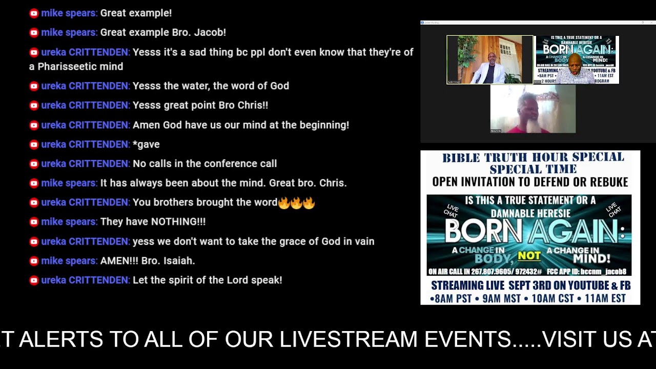 BIBLE TRUTH HOUR : DEFENDING OR REBUKING BORN AGAIN IS NOT A CHANGE IN MIND, IT'S A CHANGE IN BODY