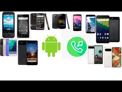Evolution Android Ringtones (2008-present)
