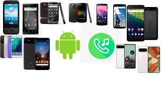 Evolution Android Ringtones (2008-present)