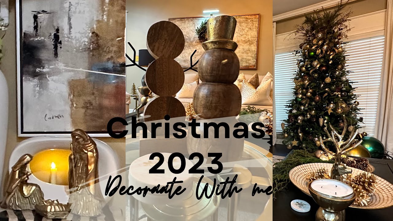 Decorate my home for Christmas with me| Early Christmas Decor Ideas