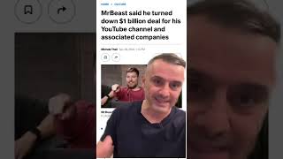 Why MrBeast Turned Down 1 BILLION Dollars Pt2