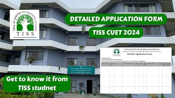 How to fill DAF FORM - TISS 2024 - detailed application form #tiss #tissguwahati