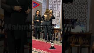 ايمي سالم في عزاء والدة الفنانة رشا مهدي 💔