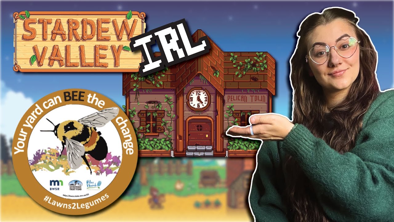 Building A Pollinator Garden | Lawns 2 Legumes | Stardew Valley IRL aka Gardening
