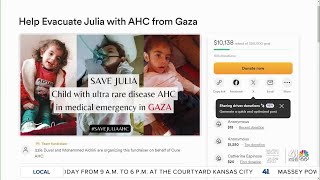 Overland Park woman raises money to evacuate girl with AHC from Gaza