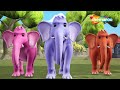 Haathi aaya 3d rhyme  elephant songs  punjabi rhymes  punjabi rhymes for kids