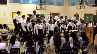 Rachel Carson Middle School Men's Chorus  'The Lion Sleeps Tonight'