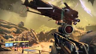 Destiny: The Devil walker landed on me...