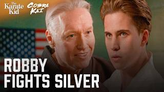 Robby Fights Silver | Cobra Kai (Tanner Buchanan, Thomas Ian Griffith)