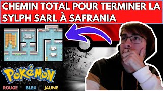 POKEMON ROUGE / JAUNE / BLEU / VERT : PARCOURS / CHEMIN TOTAL A FAIRE DE LA SYLPH SARL JUSQU'AU BOSS