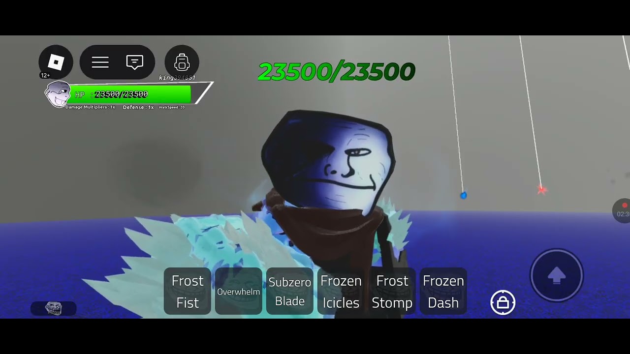 the frostbite theme- frosbited curse(custom name)-trollge multiverse