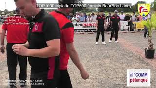 32eme du TOP1000 Bourbon lancy 2024 Loy vs Rocher