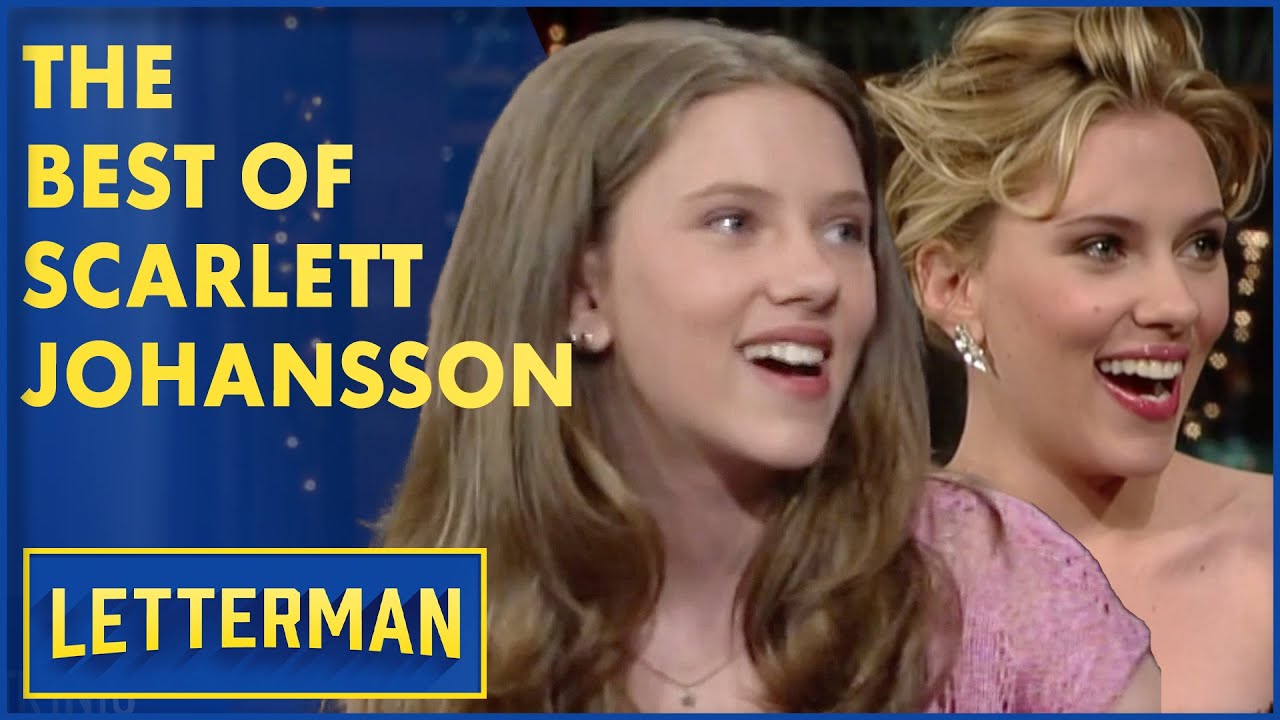The Best of Scarlett Johansson | David Letterman