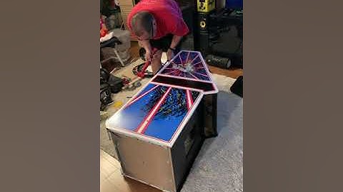 T-Molding install on 3/4 scale Atari Tempest.