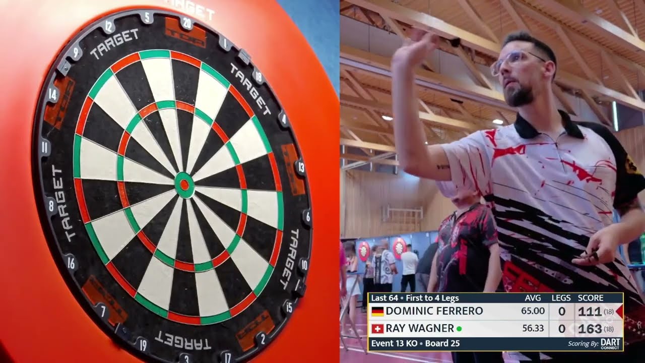 Dominic Ferrero vs Ray Wagner Highlights / SDC Tour 13 Last 64 2025