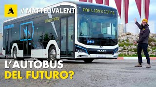 Come sarà l'AUTOBUS del futuro ? | Alla scoperta di BARI con il MAN Lion'S CityE