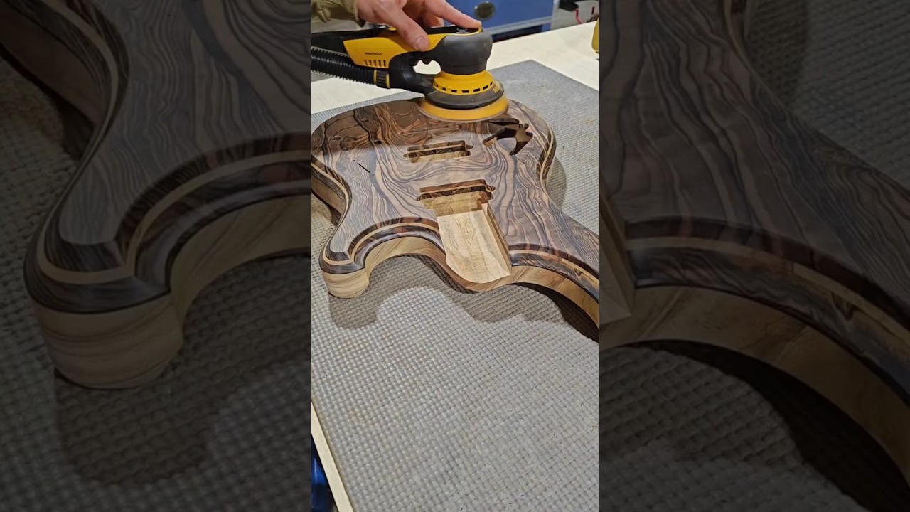 Sanded and Sealed with Barlow Cashew Resin