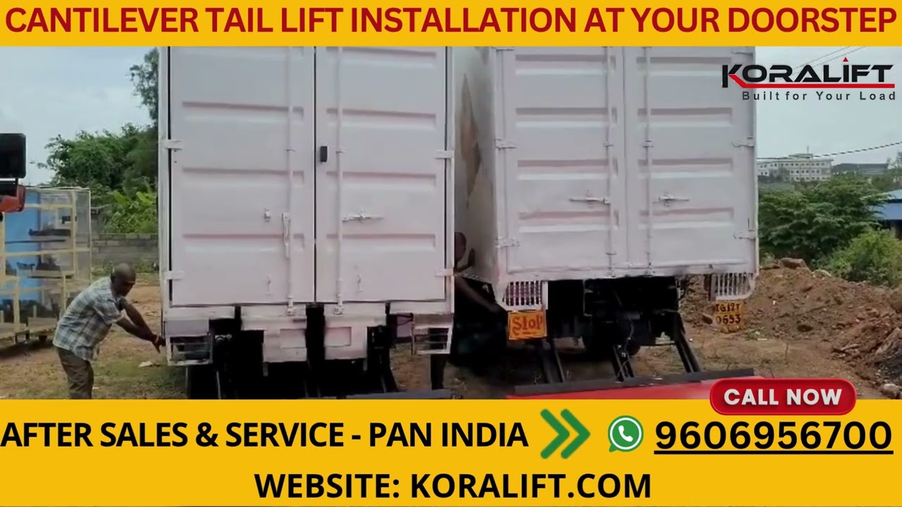 Hydraulic Cantilever Tail Lift | Billione Mobility