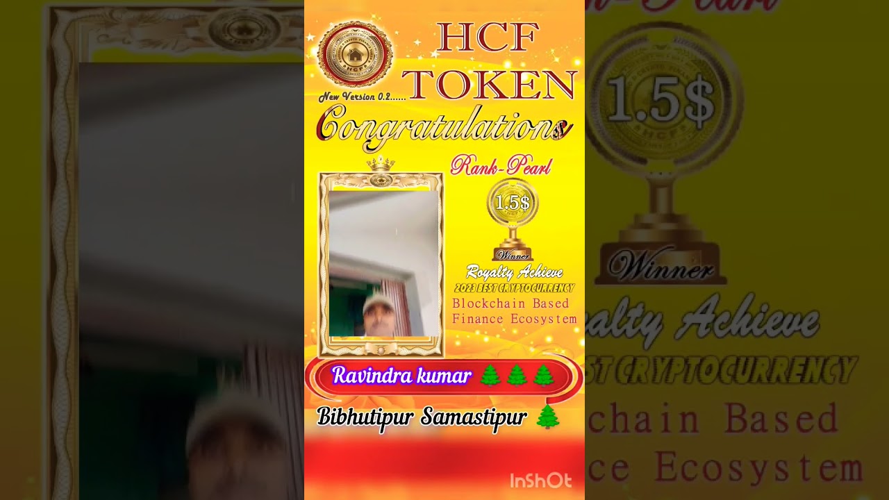 HCF TOKEN ROYALTY ACHIVE 1.5$ 
