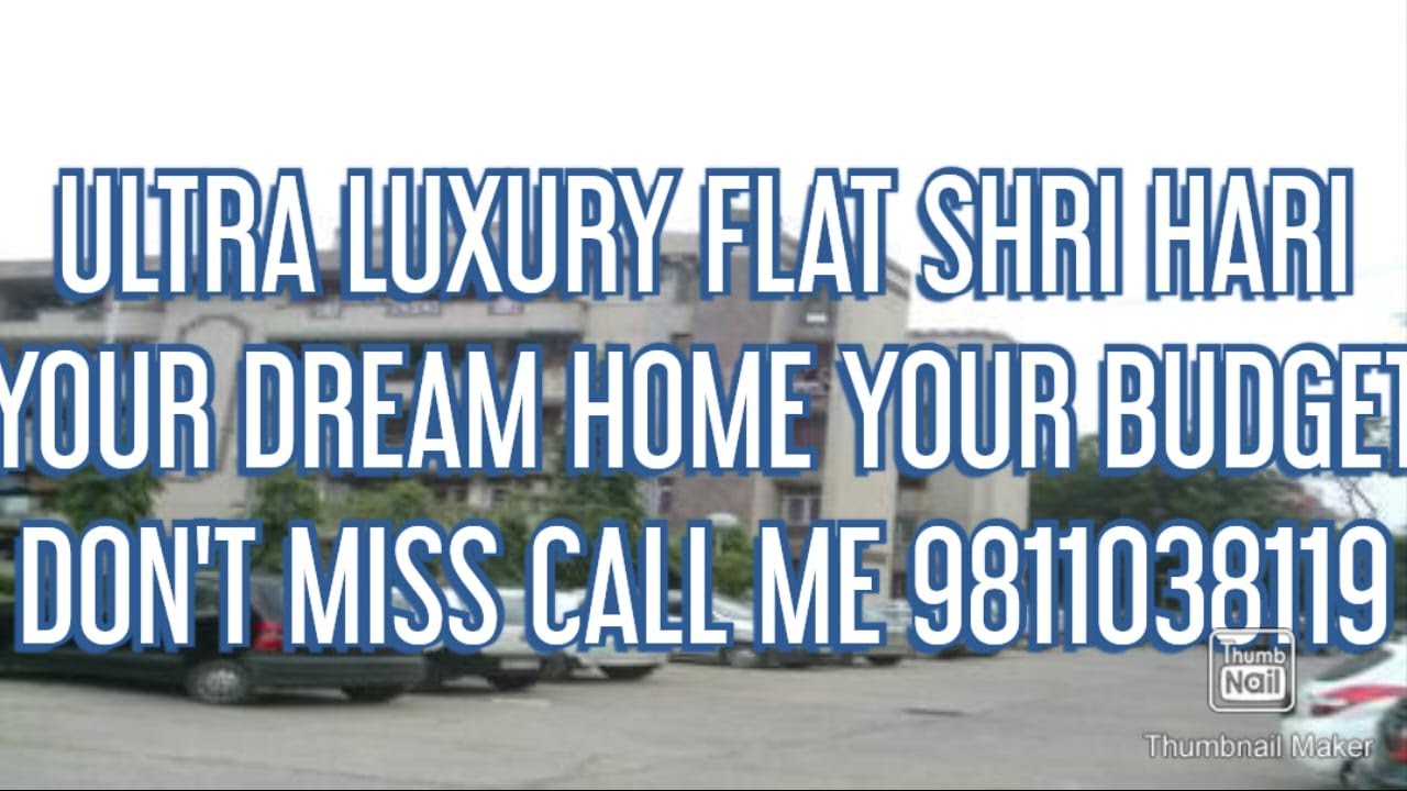 SHRI HARI APARTMENT SECTOR 12 3BHK ULTRA LUXURY FLAT 2ND FLOOR BEST