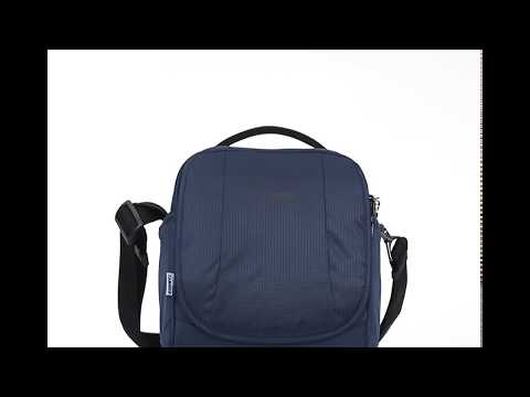 Pacsafe Metrosafe LS200 - Econyl® Anti-Theft Crossbody Bag - Deep Ocean 360 Video