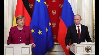 Пресс-Конференция По Итогам Российско-Германских Переговоров