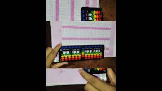 Abacus 🧮🧮 sum practice