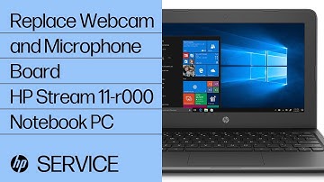 Replace the Webcam and Microphone Board | HP Stream 11-r000 Notebook PC | HP