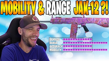Max Range and Movement Jak 12 BEST Auto Shotgun Warzone Class Setup Loadout COD Rebirth Mobility