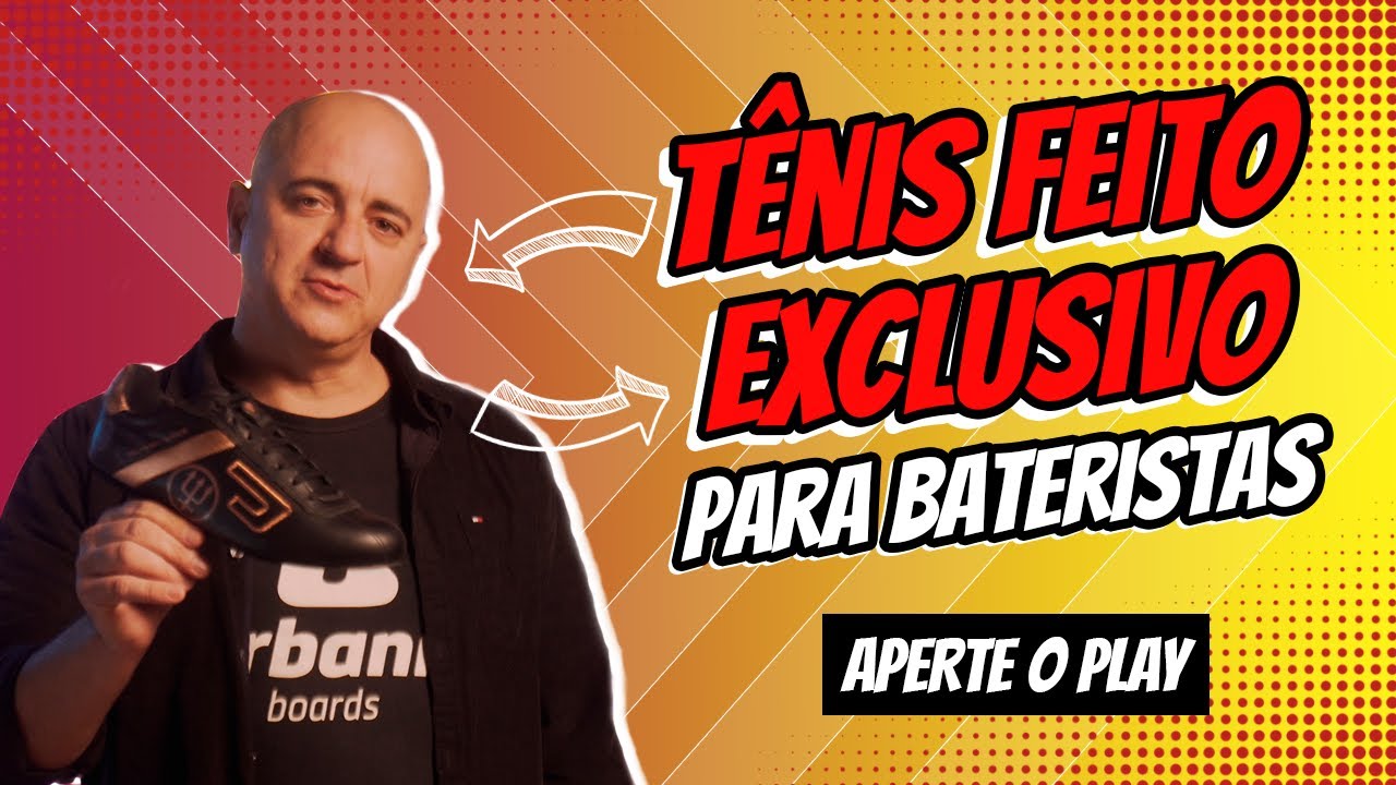 O Tênis que todo Baterista deve ter Urbann Pro Neil Peart