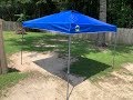 The Easiest Canopy Tent Review and Setup | Crown Shades 11ft x 11ft