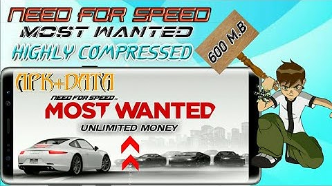 Need for speed most wanted!!Mod apk+obb!!(1.3.103 )unlimited money all unlocked!! Hindi
