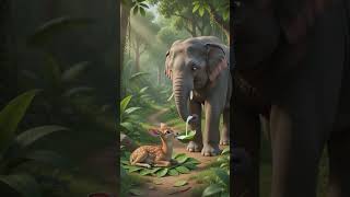 Untit#MotiTheElephant #MilkSeller #VillageLife #CuteStory #ElephantLove #Shorts #ViralVideoअग