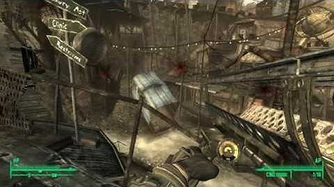 Fallout 3 Megaton Massacre with Fat Man!