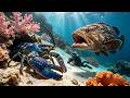 🪼Diving under the sea to catch eels, crabs and sea cucumbers | Part 294