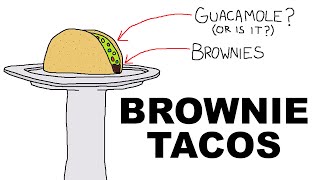 A Glorious Video about Brownie Tacos