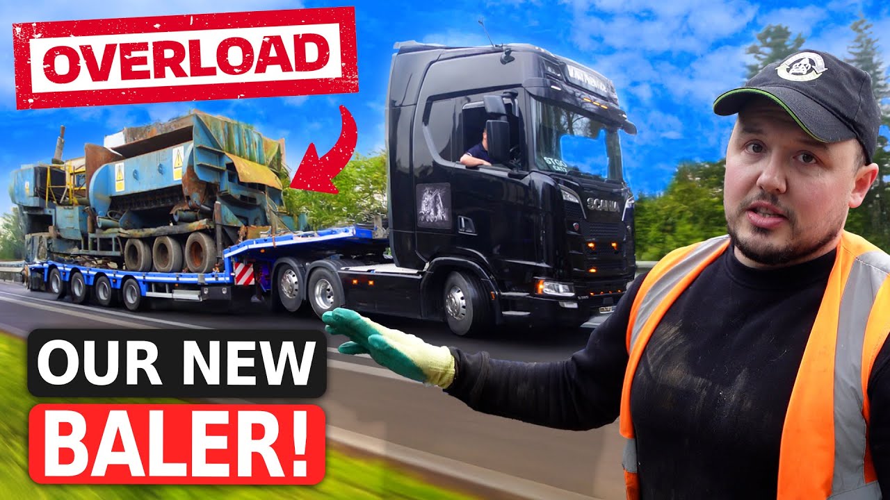 WILL THE DELIVERY OF OUR NEW TAURUS CAR BALER GO TO PLAN?!