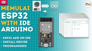 MEMULAI ESP32 TUTORIAL MENAMBAHKAN BOARD ESP32 KE IDE ARDUINO, INTAL DRIVER, DAN MEMPROGRAM ESP32 screenshot 2