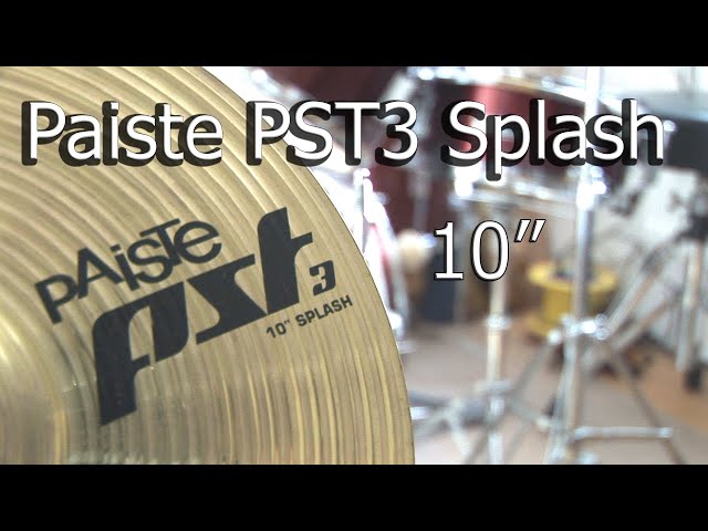 Тарелка для барабанов Paiste PST 3 Splash 10