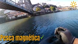 PESCA MAGNETICA-QUASE PERDI O MEU IMÃ