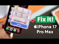 IPhone 17 Pro Max Pro Is Showing Liquid Detected USB C Connector