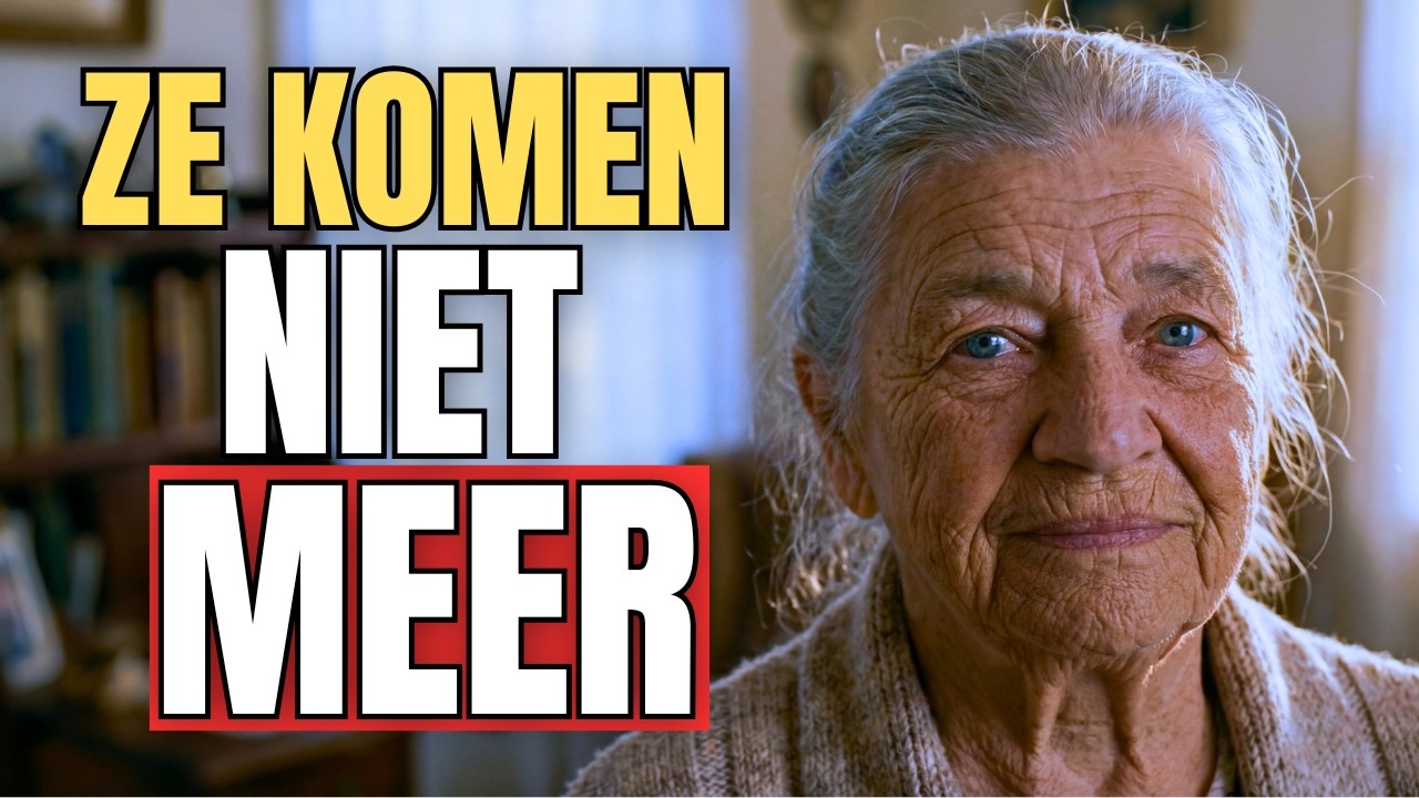 Ik ben 85... Mijn kinderen komen niet meer op bezoek. Dit is wat ik deed.