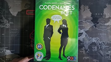 Codenames Duet Unboxing