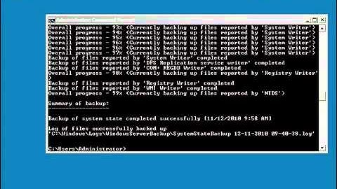 How to Backup Active Directory In Windows Server 2008 1